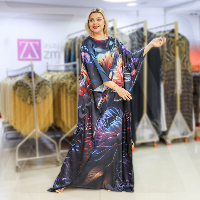 چلابية حرير ستان - مطبوع