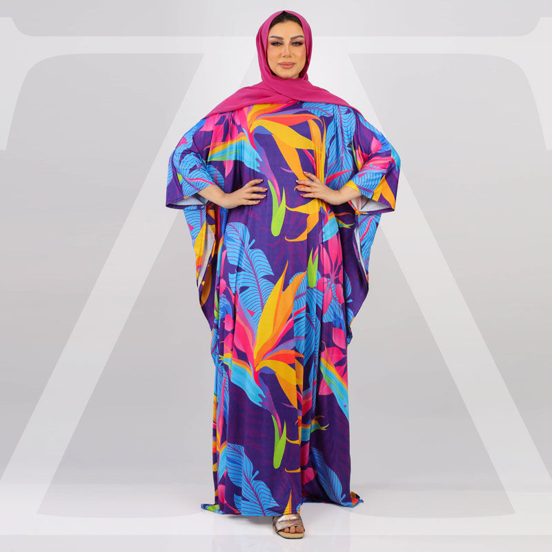 چلابية دبي جيرسيه- مطبوع