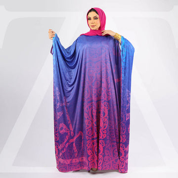 چلابية دبي جيرسيه- مطبوع