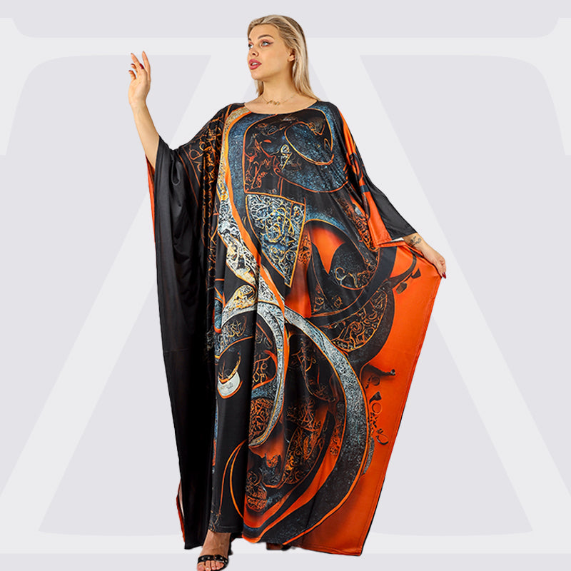 Dubai Jersey Jalabiya- Printed