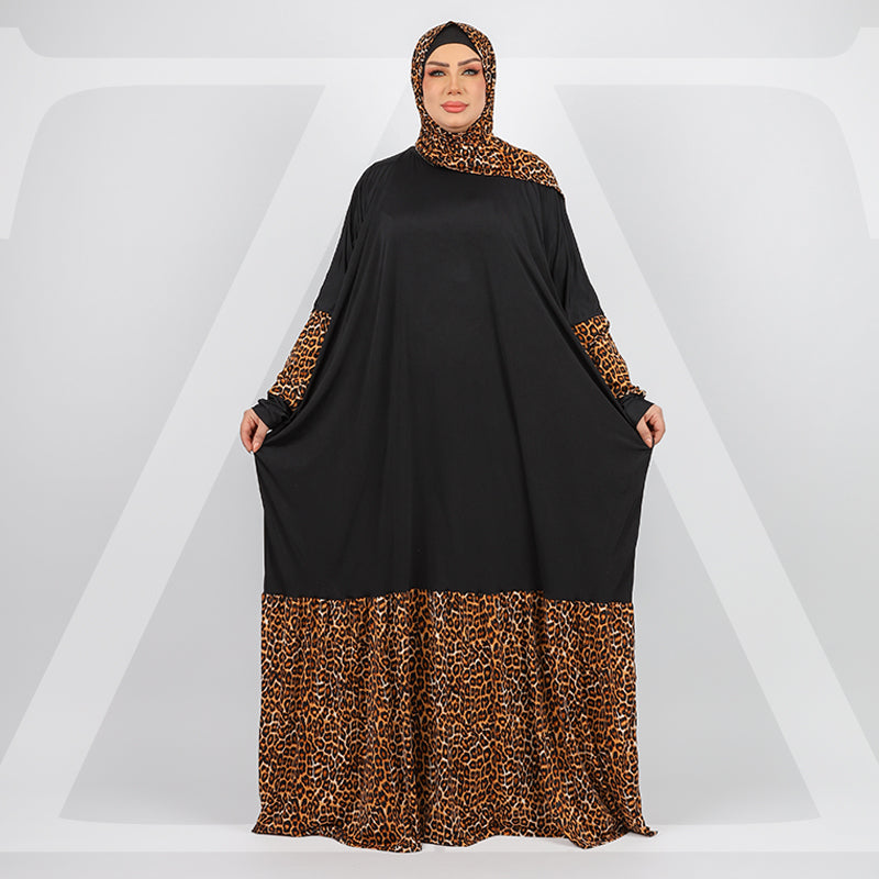 ثوب صلاة چيرسيه سعودي عملي مع غطاء الرأس