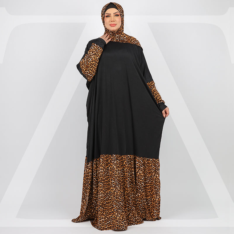 ثوب صلاة چيرسيه سعودي عملي مع غطاء الرأس