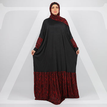 ثوب صلاة چيرسيه سعودي عملي مع غطاء الرأس