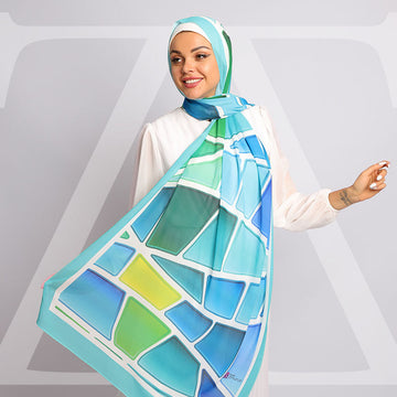 Chiffon Hijab -Printed
