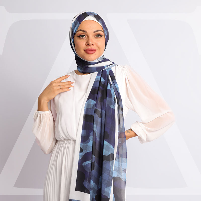 Chiffon Hijab -Printed