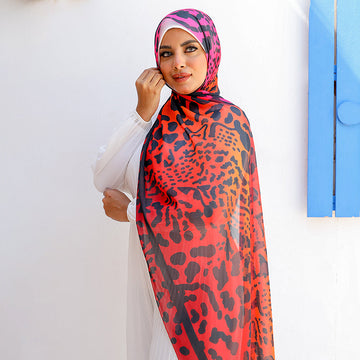 شيلة شيفون - مطبوع